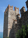 Castello Rocca Scaligero, Sirmione, Gardameer, Italië